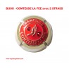 BIJOU avec 2 Strass - COMTESSE LA FEE