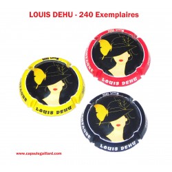 Série de 3 BIJOUX LOUIS DEHU - Femmes au chapeau