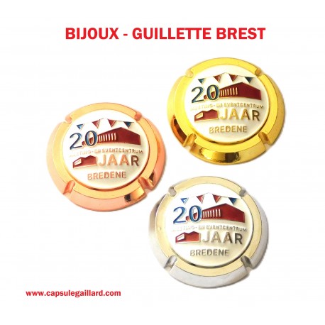 Série de 3 BIJOUX GUILLETTE BREST - 20 Ans