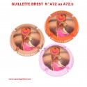Série de 3 capsules de champagne GUILLETTE BREST - 240 Exemplaires