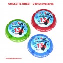 Série de 3 capsules de champagne GUILLETTE BREST ' 240 Exemplaires