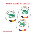 Série de 3 capsules de champagne NICOLAS MOREAU N°A2