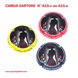 Série de 3 capsules de champagne CAMUS SARTORE N°A15.c