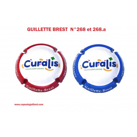 2 Capsules de Champagne GUILLETTE BREST- 240 Exemplaires