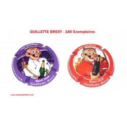 2 Capsules de Champagne GUILLETTE BREST - 180 Exemplaires