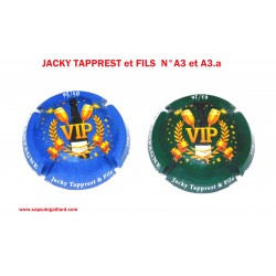 2 Capsules de Champagne Jacky TAPPREST et FILS N°A3 et A3.a