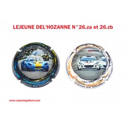 2 Capsules de Champagne LEJEUNE DEL'HOZANNE N26.za et 26.zb