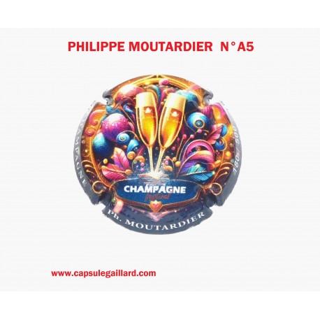 Capsule de Champagne Philippe MOUTARDIER N°A5
