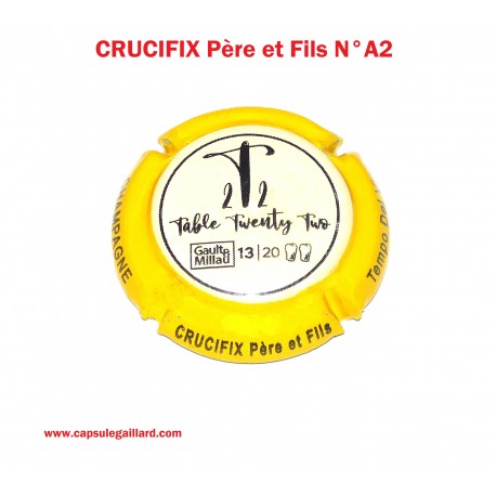 Capsule de Champagne CRUCIFIX Père et Fils N°A2