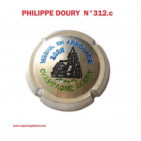 CAPSULES DE CHAMPAGNE EN ETAIN - PHILIPPE DOURY - Mesnil en Arrouaise 2026