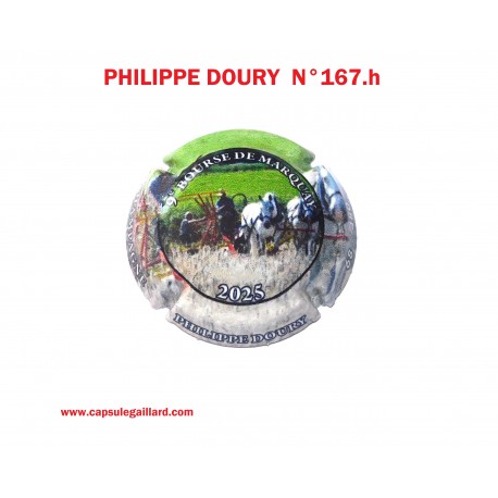 Capsule de champagne - PHILIPPE DOURY  N°167.h