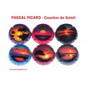 Série de 6 Capsules de Champagne PASCAL PICARD (Coucher de Soleil)