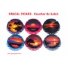 Série de 6 Capsules de Champagne PASCAL PICARD (Coucher de Soleil)