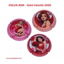 Séries de 3 Capsules de Champagne JEAN COLLIN ( Saint Valentin 2026)