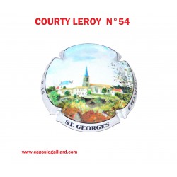 Capsule de champagne -COURTY LEROY  -  N°54