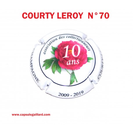 CAPSULE DE CHAMPAGNE COURTY LEROY  N°70