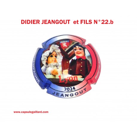 CAPSULE DE CHAMPAGNE  DIDIER JEANGOUT et FILS N°22.b