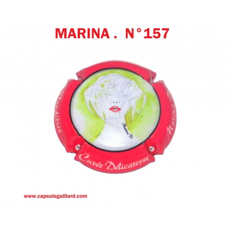 CAPSULE DE CHAMPAGNE MARINA.D  N°157