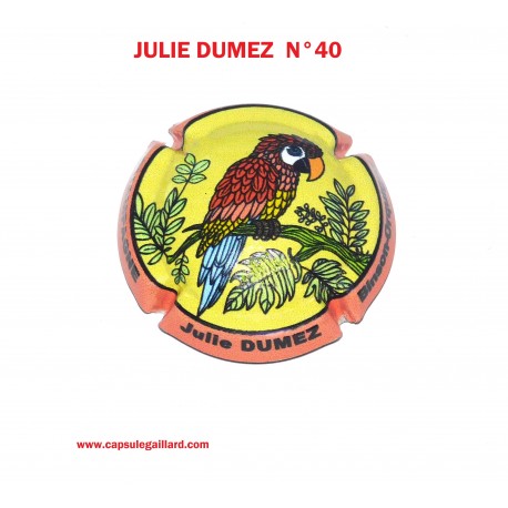 Capsule de champagne - JULIE DUMEZ  -  N°40