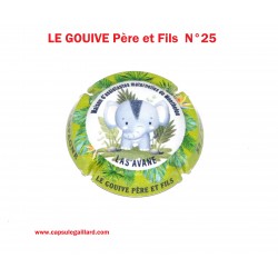 CAPSULE DE CHAMPAGNE  LE GOUIVE Père et Fils N°25
