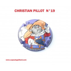 CAPSULE DE CHAMPAGNE  CHRISTIAN PILLOT  N°19