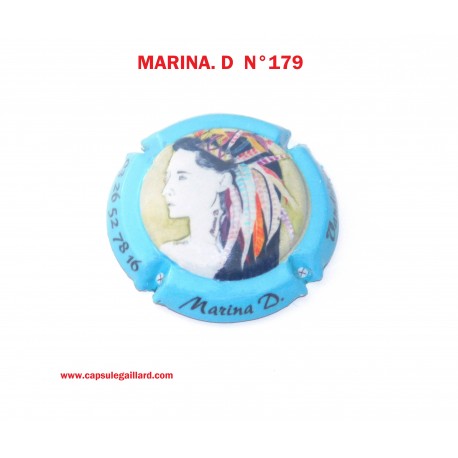 Capsule de champagne - MARINA.D N°179