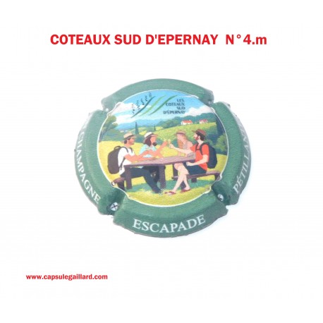 Capsule de champagne - COTEAUX SUD D'EPERNAY N°4.m