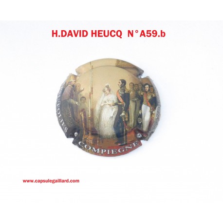 Capsule de champagne - H.DAVID HEUCQ N°A59.b
