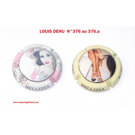 2 CAPSULES DE CHAMPAGNE LOUIS DEHU  N°376 et 376.a