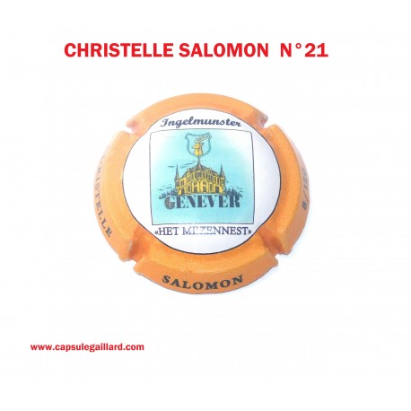 Capsule de champagne - CHRISTELLE SALOMON  N°21