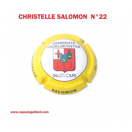 Capsule de champagne - CHRISTELLE SALOMON  N°22