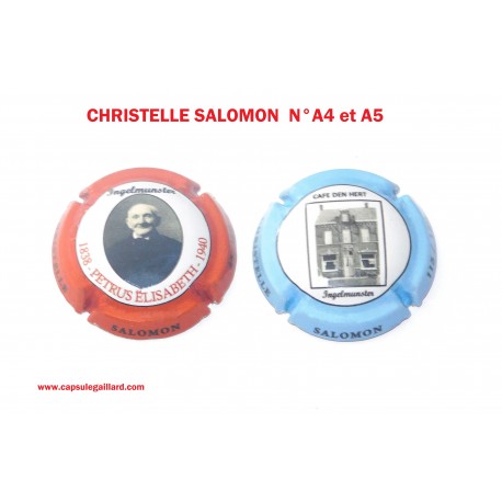 2 CAPSULES DE CHAAMPAGNE CHRISTELLE SALOMON N°A44 et A45