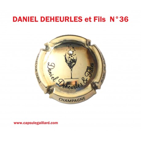 Capsule de Champagne DANIEL DEHEURLES et Fils  N°36