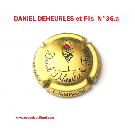 Capsule de Champagne DANIEL DEHEURLES  N°36.a