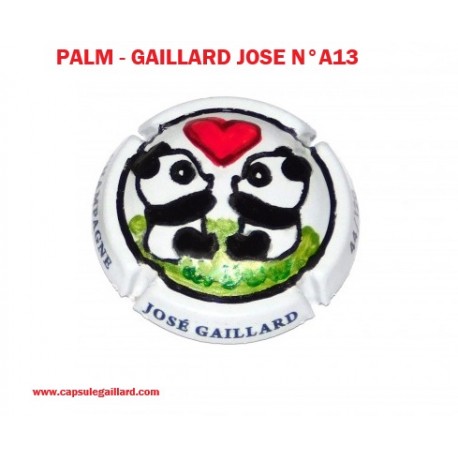 Capsule de Champagne PALM - GAILLARD.JOSE  N°A13