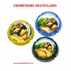Série de 3 Capsules de Champagne HAUTVILLERS
