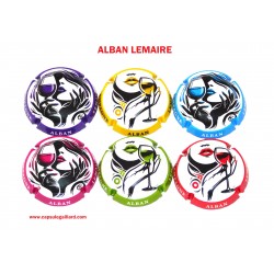 Série de 6 Capsules de Champagne ALBAN LEMAIRE