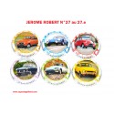 Série de 6 Capsules de Champagne JEROME ROBERT N°27 au 27.e