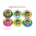 Série de 6 Capsules de Champagne ALBERIC DUVAT N°43 au 43.e