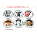 SERIE DE 6 CAPSULES DE CHAMPAGNE ROBINARD MARSAULT N°14 au 14.e