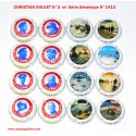 2 SERIES DE 8 CAPSULES DE CHAMPAGNE - DOUL ET N°2 et G2N2RIQUE N°1413