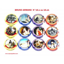 NEWS - 5 ème SERIE DE 12 CAPSULES DE CHAMPAGNE - BRUNO ARMAND (Napoléon)