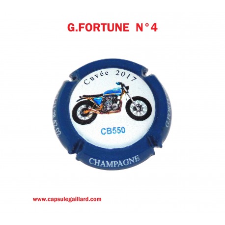 Capsule de champagne - G. FORTUNE N°4