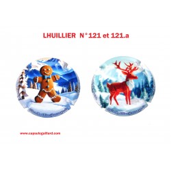 2 Capsules de champagne - LHUILLIER  N°121 et 121.a