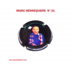 Capsule de champagne - MARC HENNEQUIERE  N°31