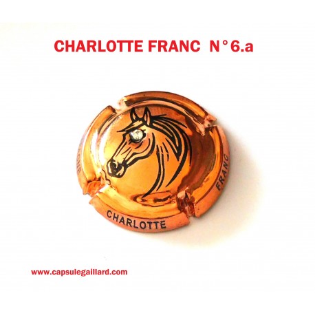 Capsule de champagne -CHARLOTTE FRANC  N°6.a