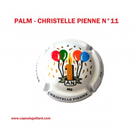 CAPSULE DE CHAMPAGNE PALM  - CHRISTELLE PIENNE N°11