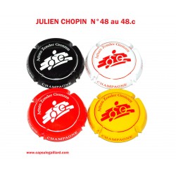 Série de 3 Capsules de Champagne JULIEN CHOPIN N°48