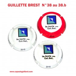 Série de 3 Capsules de Champagne GUILLETTE BREST N°38