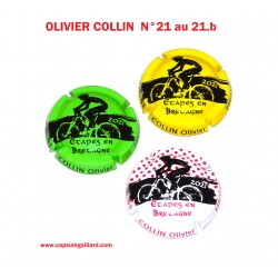 Série de 3 Capsules de Champagne OLIVIER COLLIN N°21
